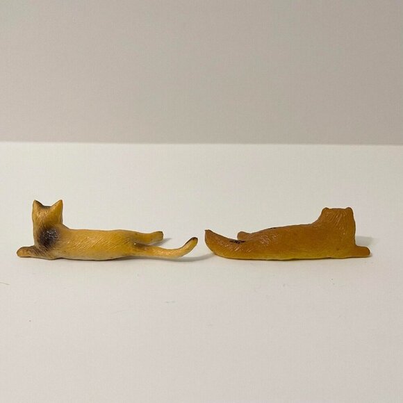 Vintage Cats and Dog Pencil Toppers Kittens Rubber Mini Animal Figures - Picture 11 of 16